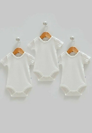 KIZ EKRU 3'LÜ BASIC BODY