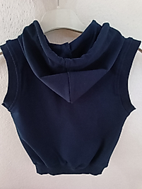 KAPÜŞONLU ERKEK ÇOCUK YELEK(LACİVERT)