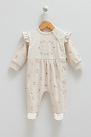 KIZ OMUZ DETAYLI TULUM BEJ