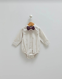 Erkek Bebek Gömlek Body