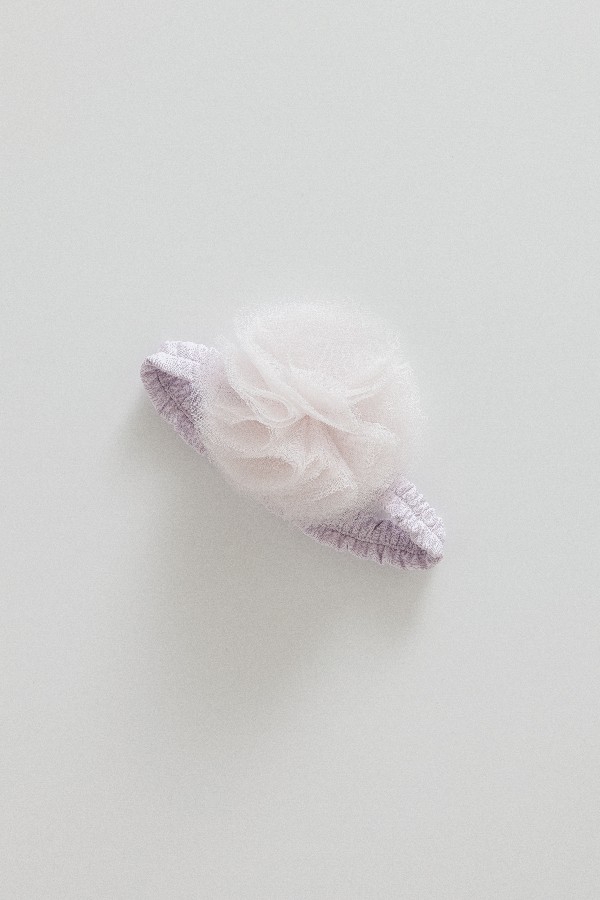 BANDANA TÜLLÜ LİLA