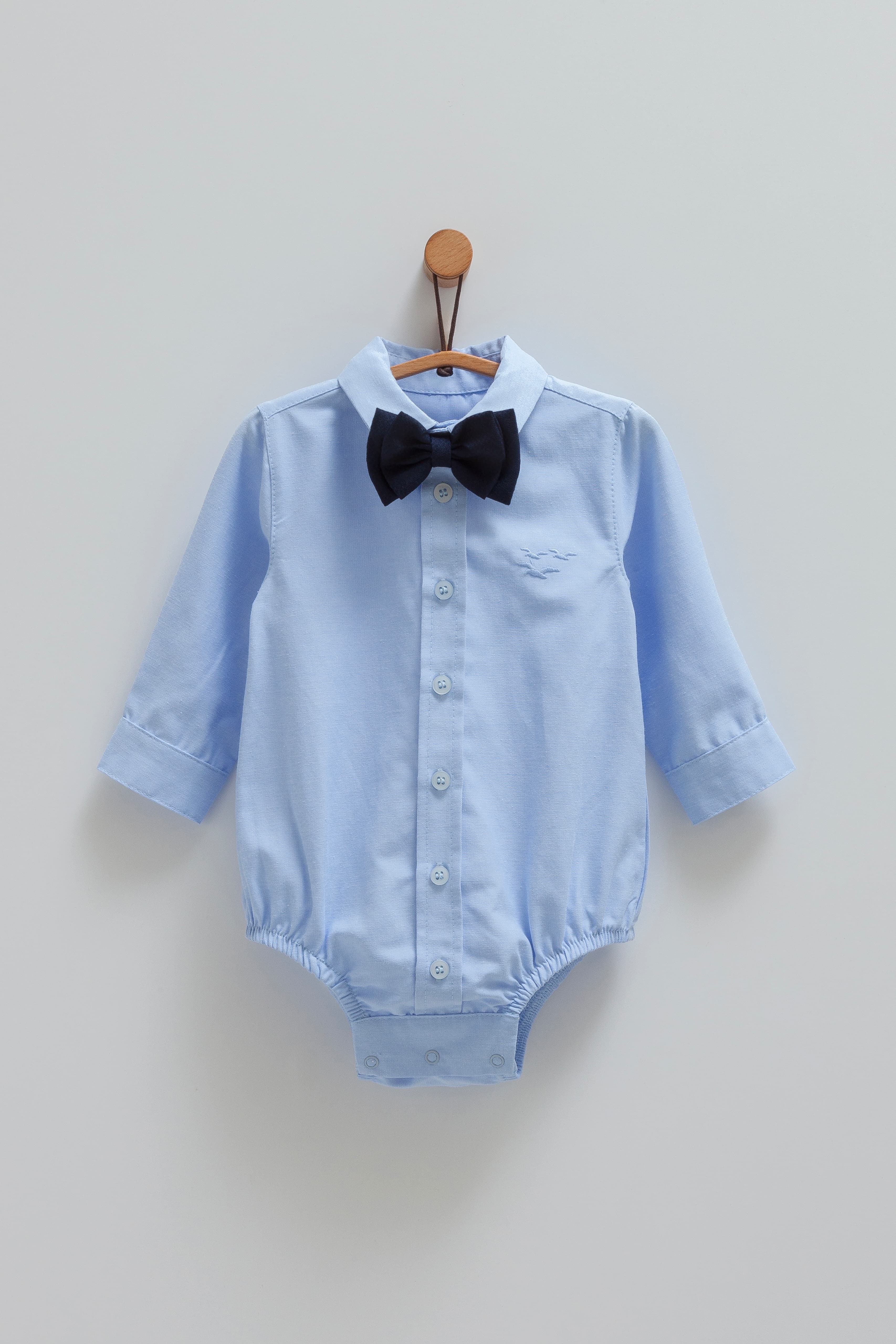 Erkek Bebek Gömlek Body