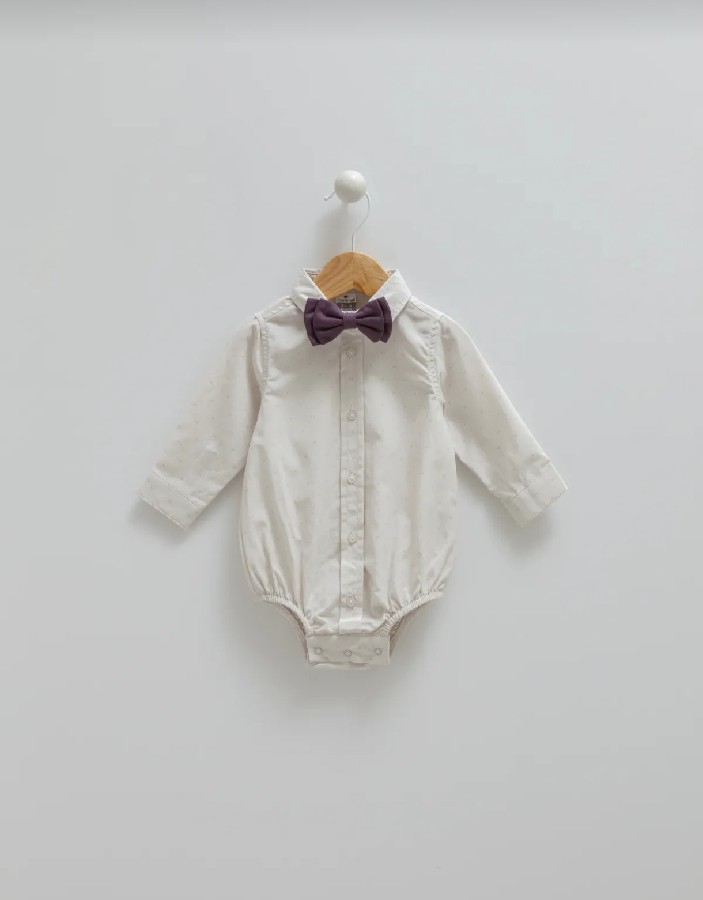 Erkek Bebek Gömlek Body