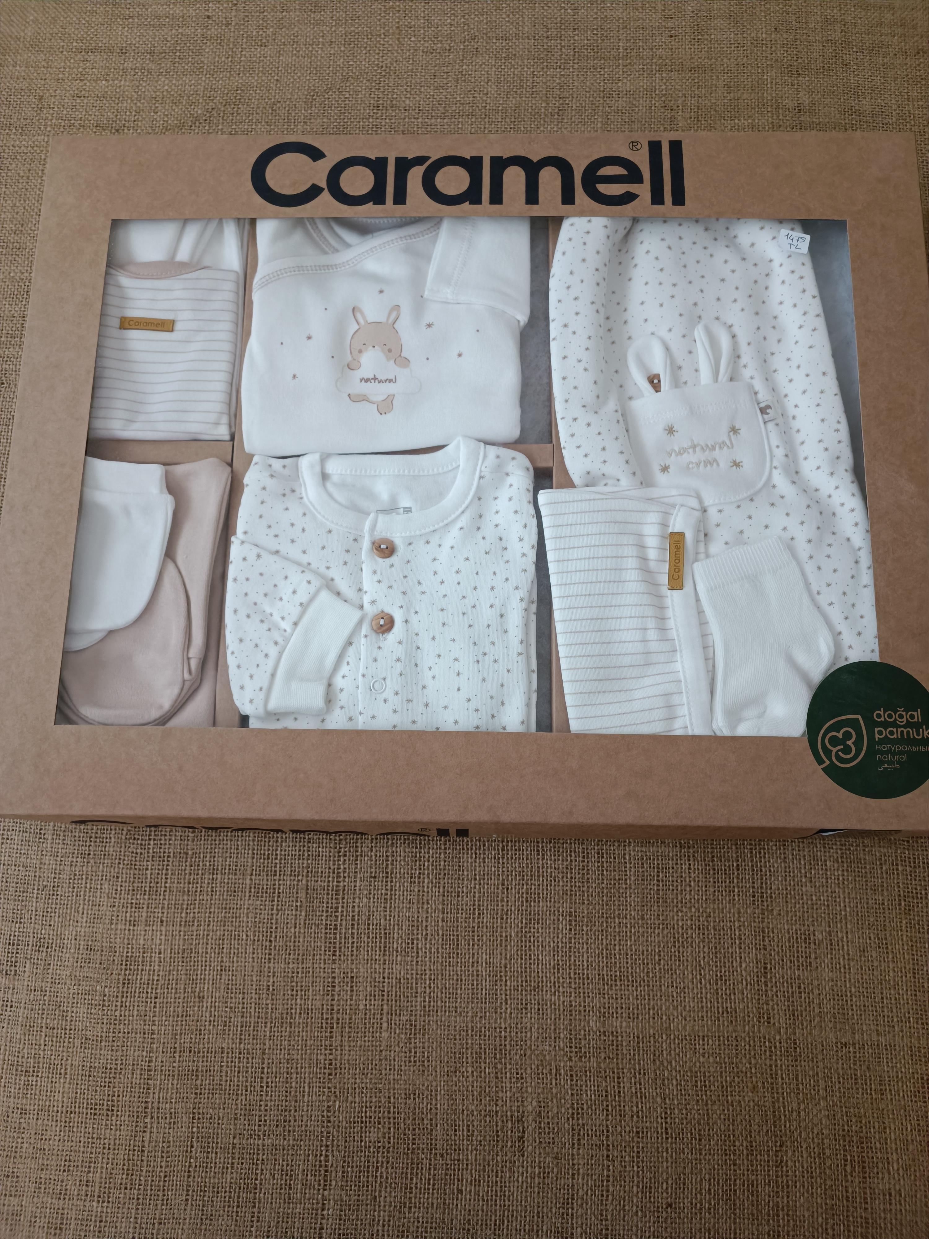 CARAMELL ERKEK BEBEK 10'LU HASTANE ÇIKIŞ SETİ